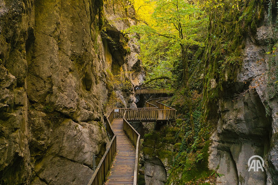 Horma Kanyonu, Sonbahar Renkleriyle Ziyaretçilerini Büyülüyor