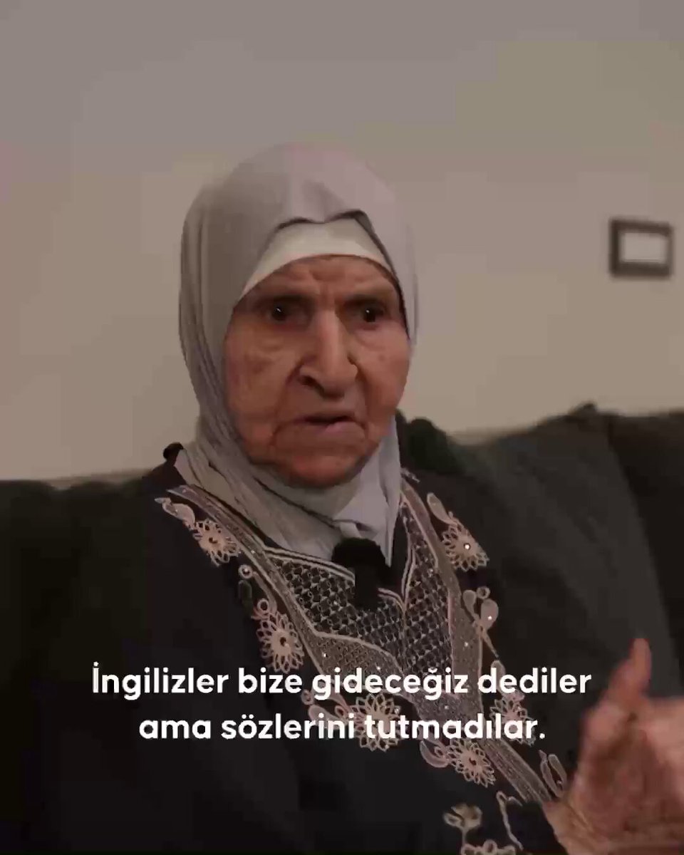 95 Yaşındaki Filistinli Hadra Muhammed, 77 Yıldır Sürgünde Vatan Hasreti Çekiyor