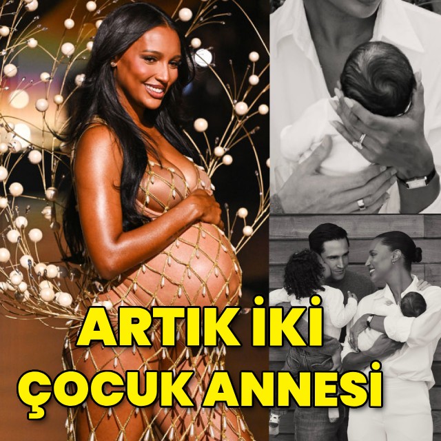 Victoria's Secret Meleği Jasmine Tookes Anne Oldu