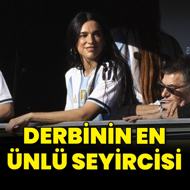 Dua Lipa, Futbolun Kalbinde Maç Seyretti