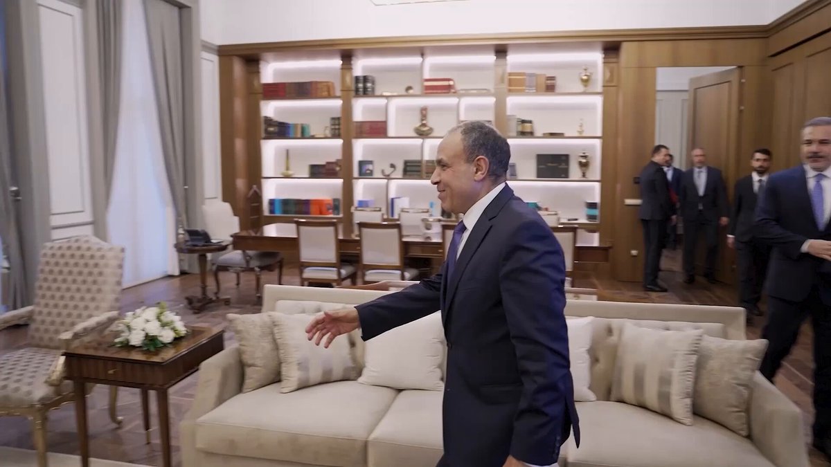 Cumhurbaşkanı Erdoğan, Mısır Dışişleri Bakanı Abdulati'yi Kabul Etti