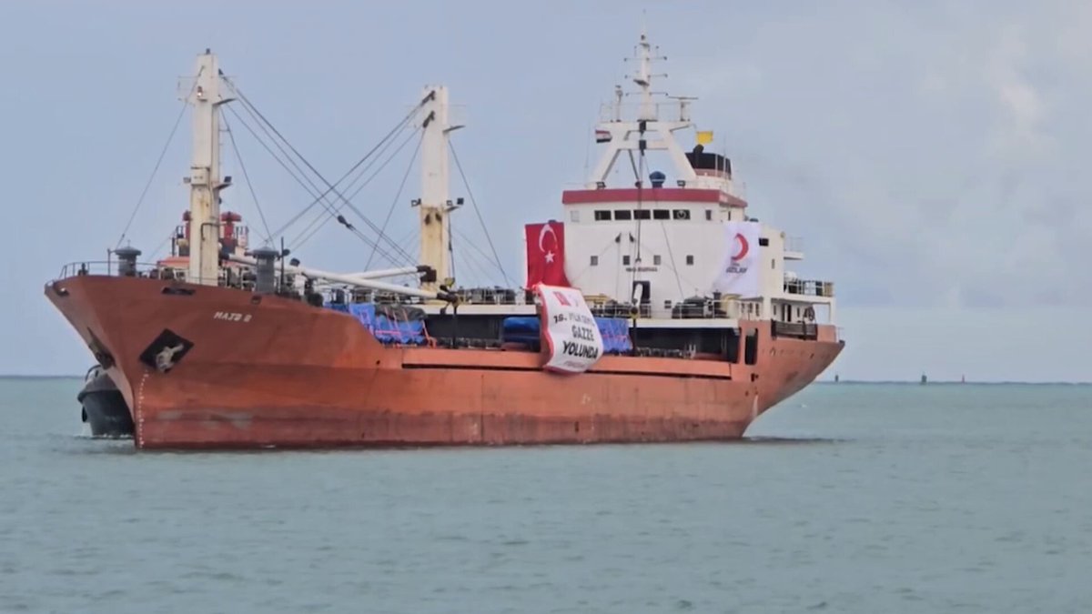 Türk Kızılayı'nın Gazze'ye İnsani Yardım Gemisi El Ariş Limanı'na Ulaştı