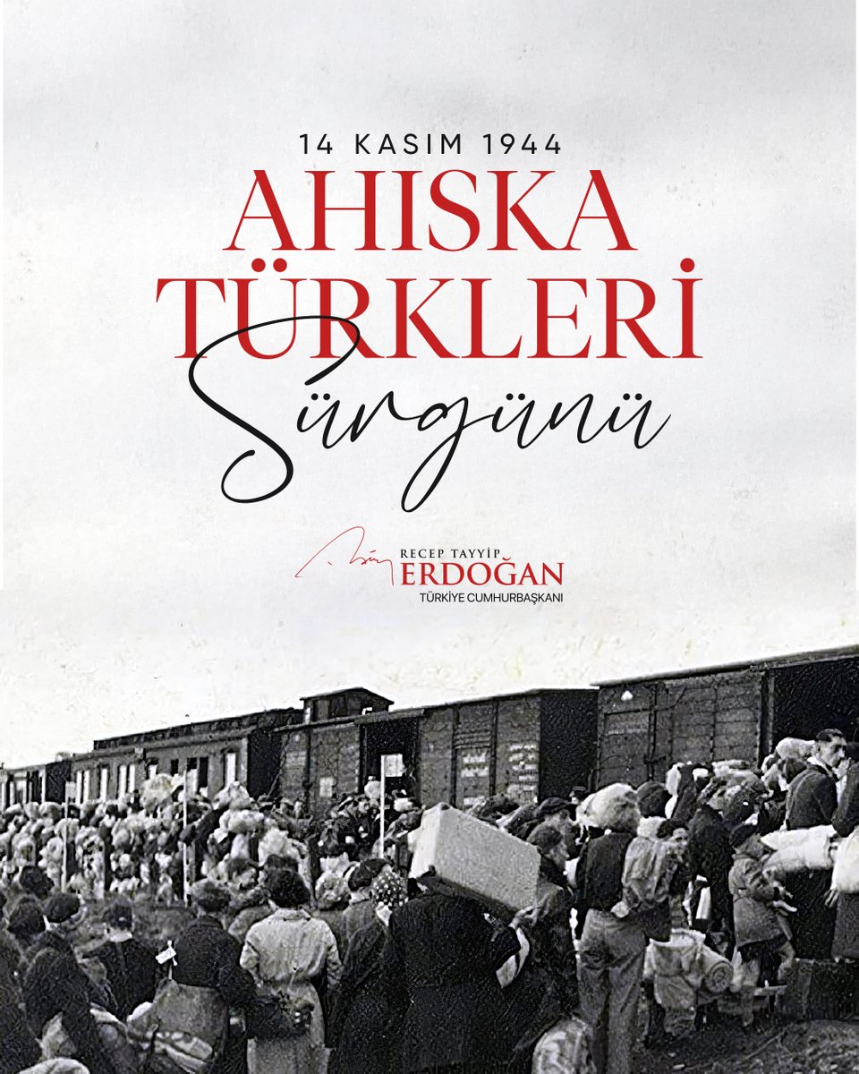 Ahıska Türklerinin 81. Yılında Hüzünlü Anma