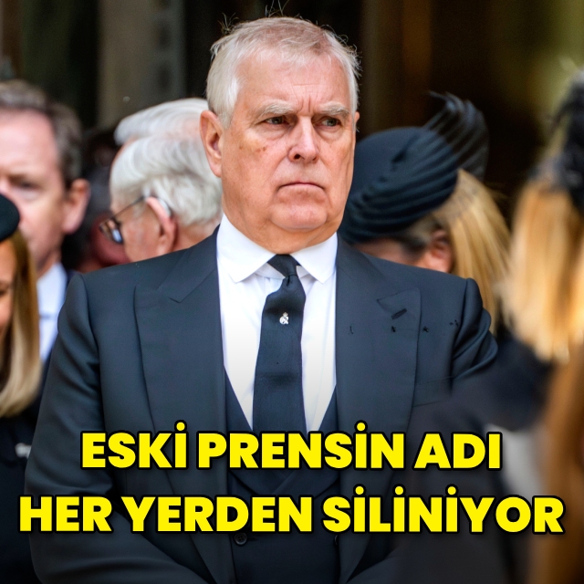 Prens Andrew'ın İsmi ve Ünvanları Resmi Olarak Siliniyor