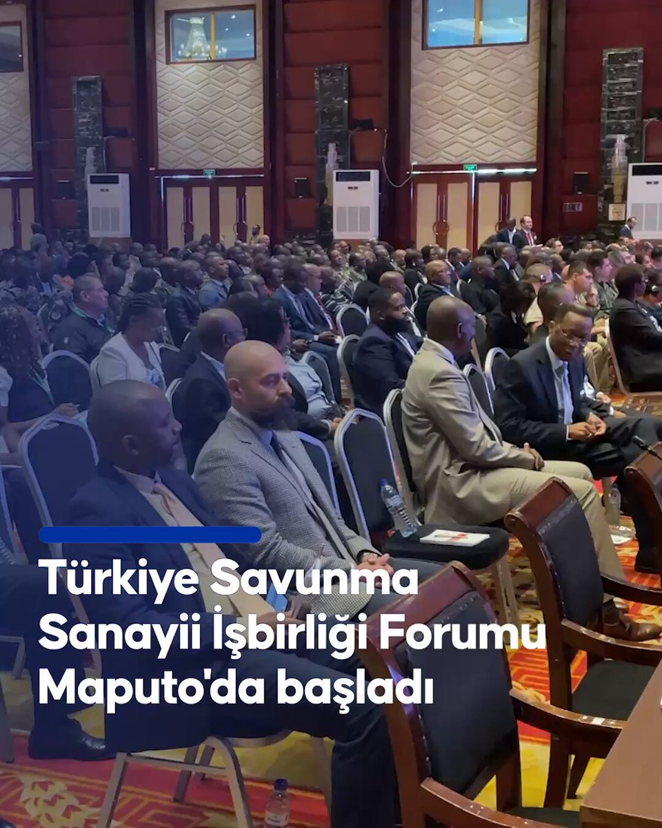 Mozambik'te İlk Kez Düzenlenen Türkiye Savunma Sanayii İşbirliği Forumu Başladı