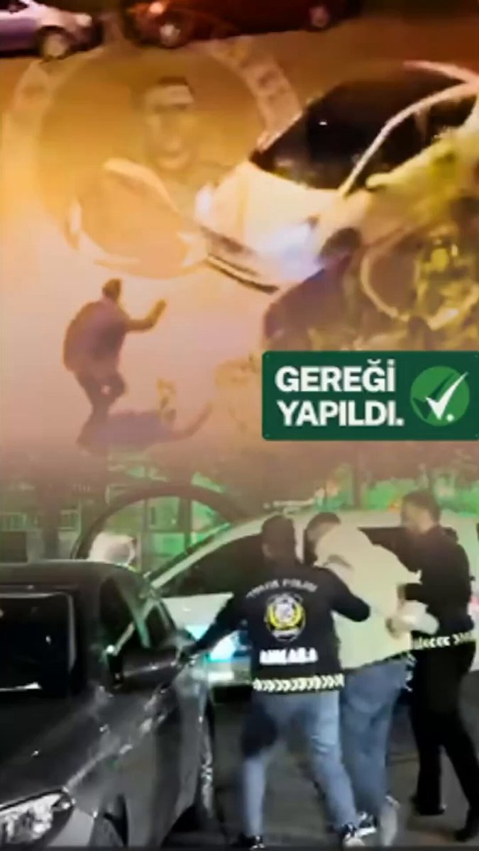 Ankara'da Drift Yaparak Vatandaşların Üzerine Araç Süren Kişi Yakalandı