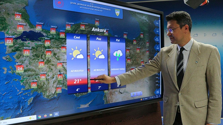 Hafta Sonu Hava Durumu: Yurt Genelinde Bulutlu ve Sıcak
