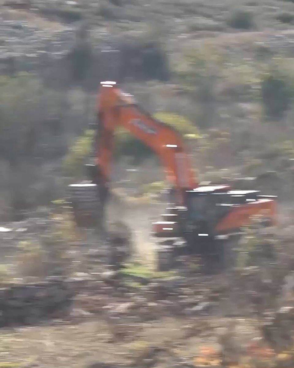 İsrail Ordusu, Beyt Ummar'da Filistinlilere Ait Tarım Arazilerini Tahrip Etti