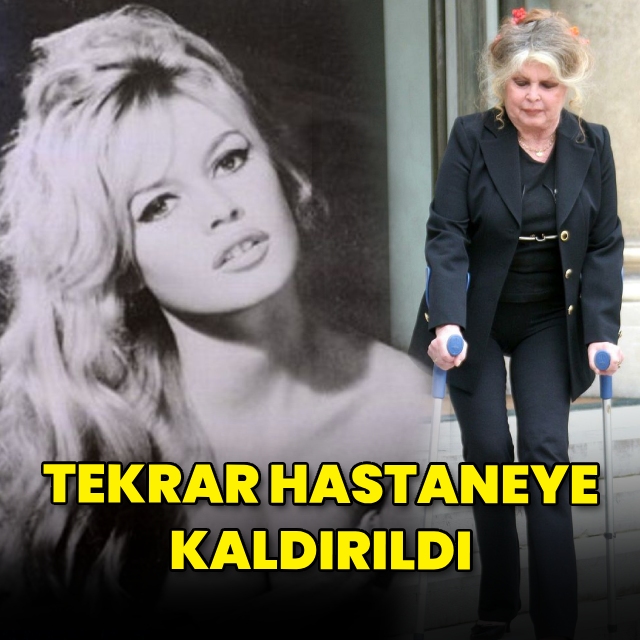 Brigitte Bardot Yeniden Hastaneye Kaldırıldı