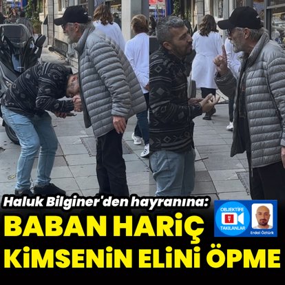 Haluk Bilginer'den Anlamlı Jest: 