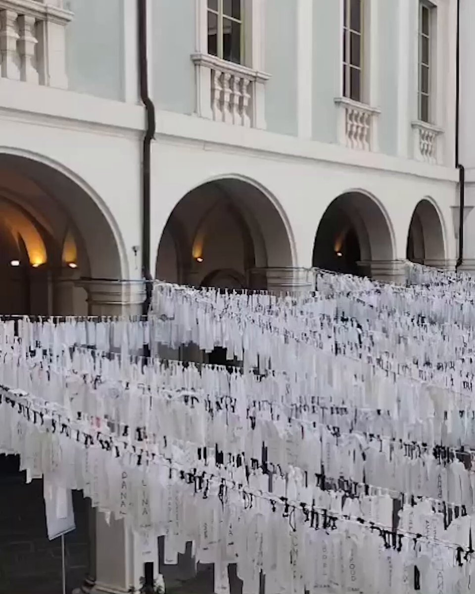 Brescia'da Gazze'de Hayatını Kaybeden Çocuklar İçin Anma Töreni