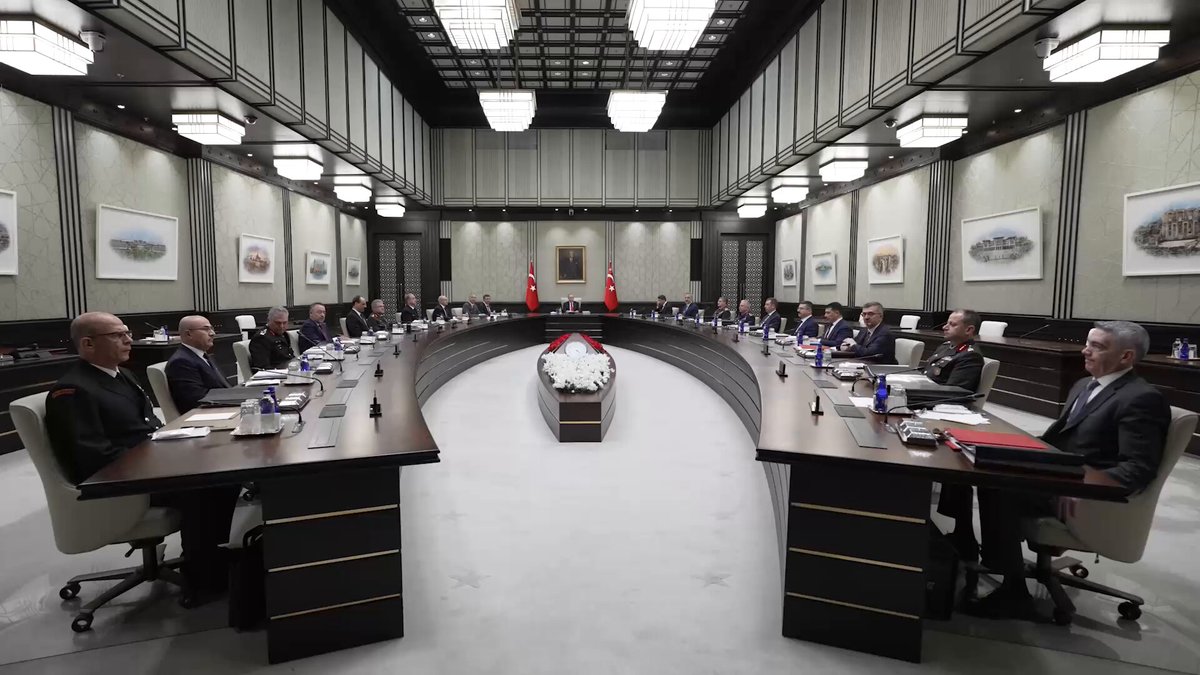 Milli Güvenlik Kurulu, Cumhurbaşkanı Erdoğan Başkanlığında Toplandı