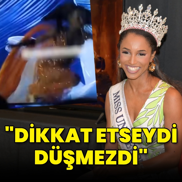 Miss Universe Podyumunda Düşen Jamaika Güzeli, Organizatörleri Suçladı