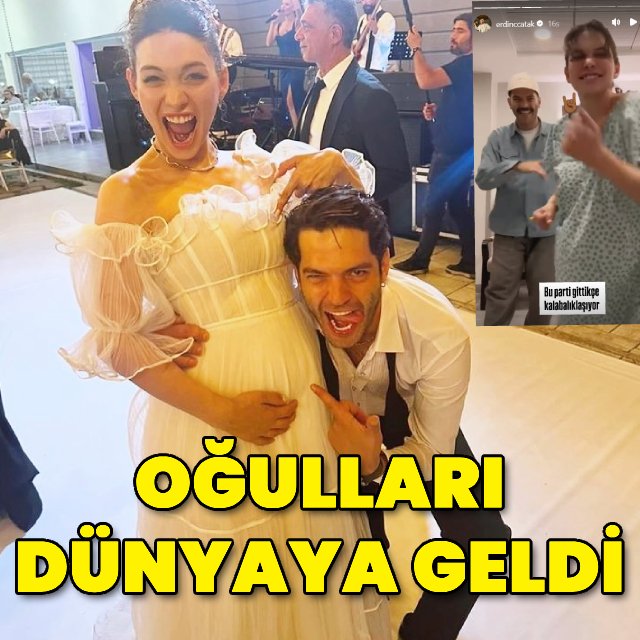 Beste Kökdemir ile Fazlı Erdinç Çatak Çiftinin İlk Bebekleri Kai Güneş Dünyaya Geldi