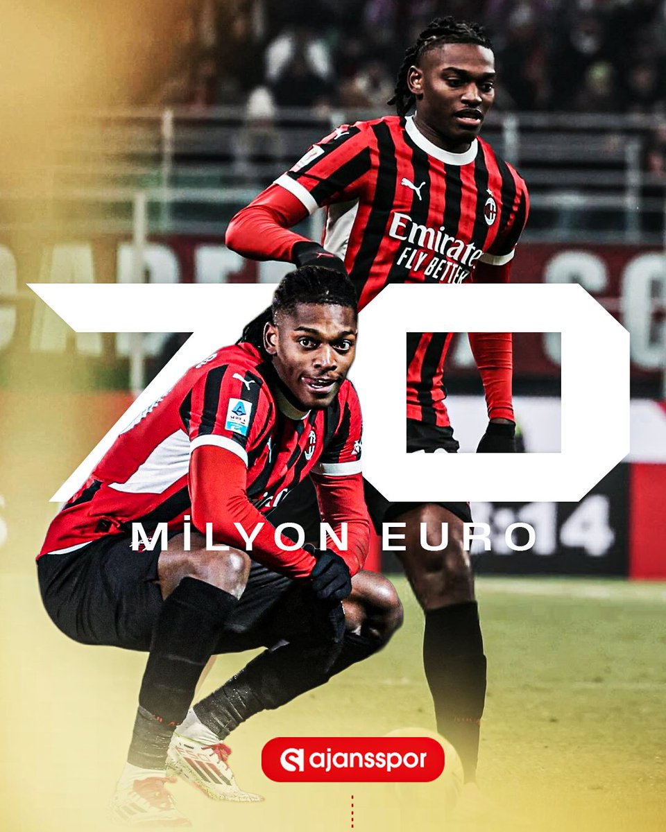 Rafael Leao Milan'dan Ayrılmak İstiyor: 70 Milyon Euro'luk Fiyat Belli Oldu