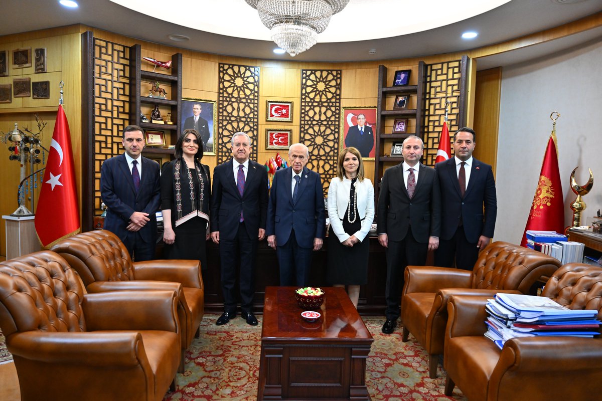 Devlet Bahçeli Bayramlaşma Heyetini Kabul Etti