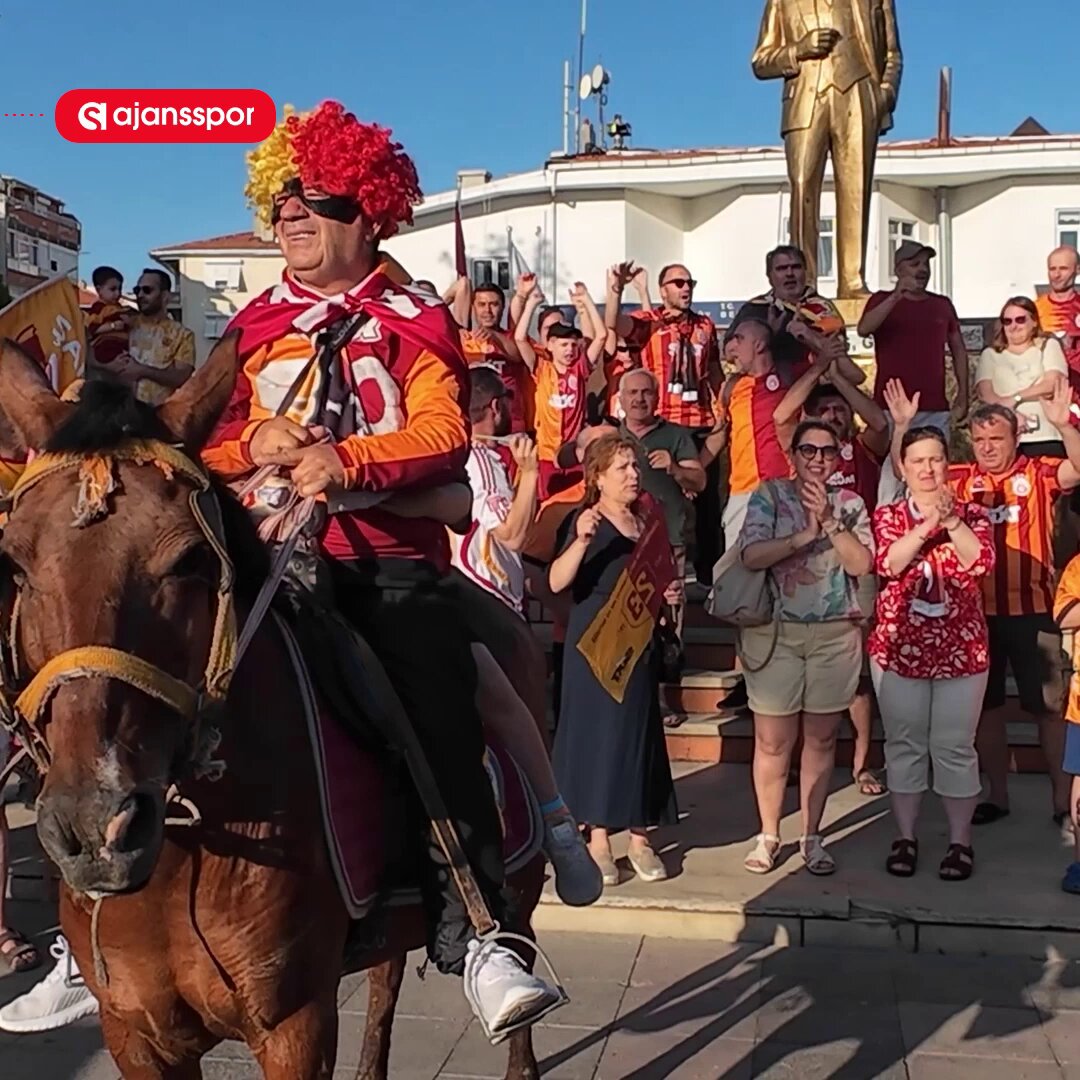 Galatasaray Şampiyonluğu ile Şarköy'deki Taraftar Çeşmesi Sarı-Kırmızı Renklerde