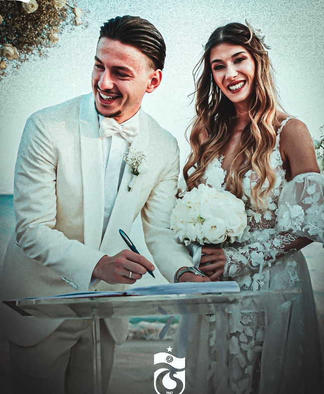 Trabzonsporlu Enis Destan Evlendi