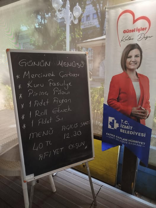 İzmit Belediyesi Kent Lokantası'nda Günün Menüsü Açıklandı