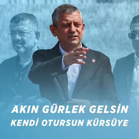 CHP Genel Başkanı Özgür Özel'den Savcıya Destek Açıklaması