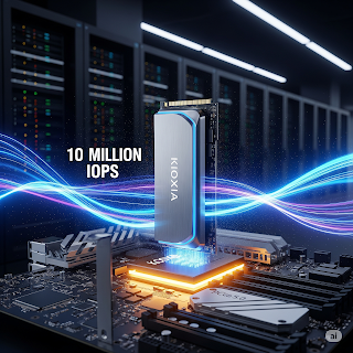 Kioxia'dan Yapay Zeka Devrimine Güç Verecek 10 Milyon IOPS'luk SSD Hamlesi