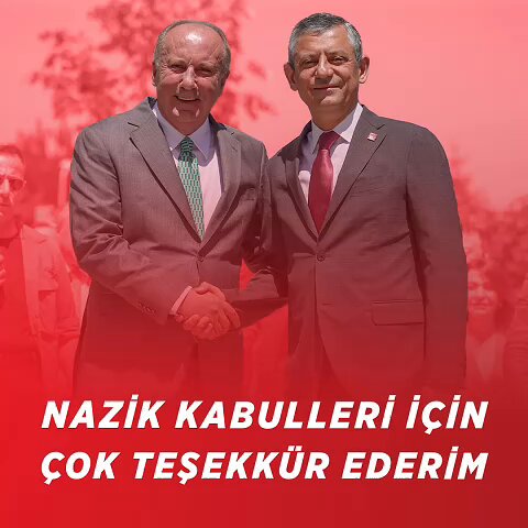 CHP'de İnce Tartışması: Özel'den Baba Evi Daveti