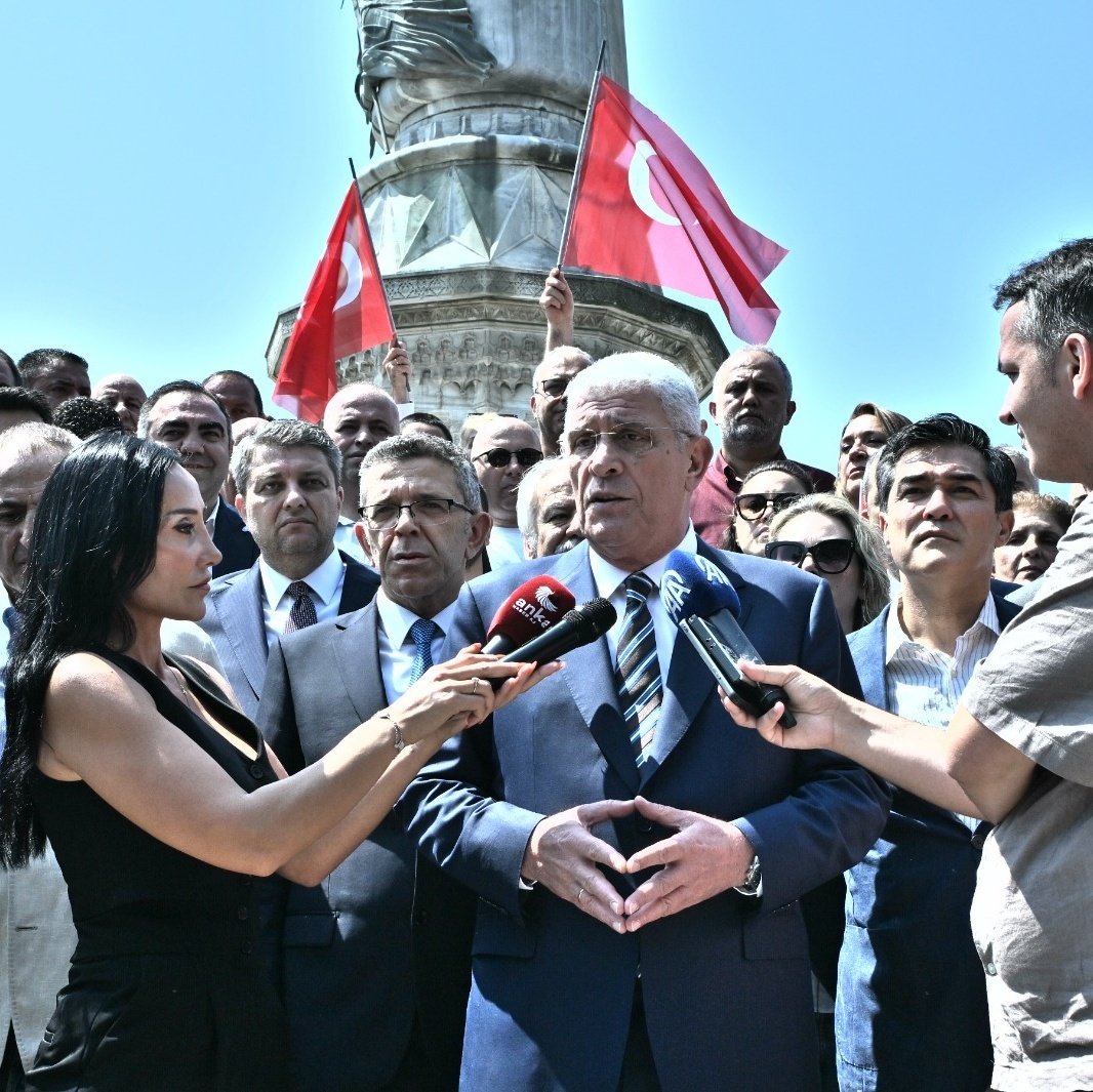 İYİ Parti Genel Başkanı Dervişoğlu, Şişli Abide-i Hürriyet Anıtı'nı Ziyaret Etti