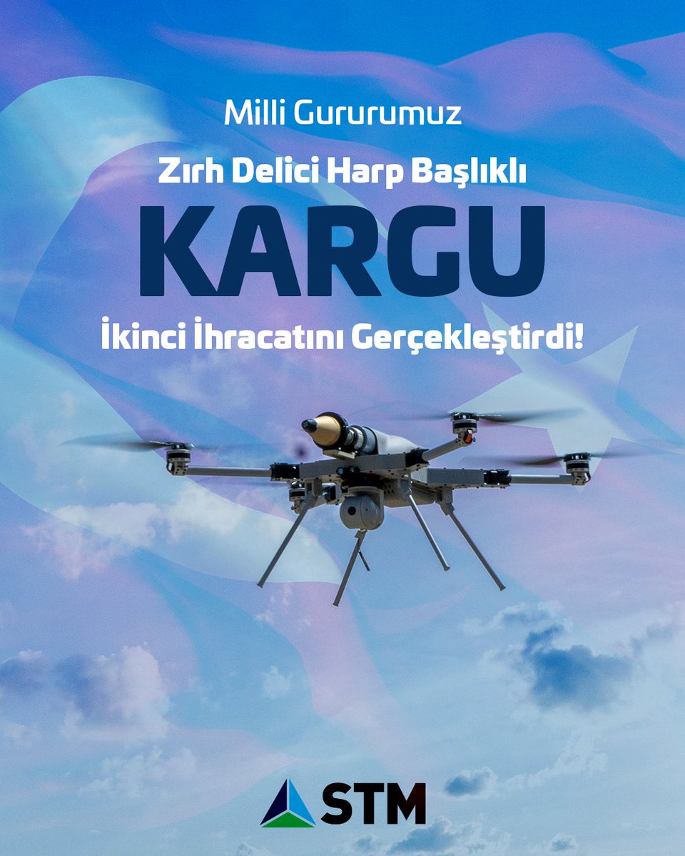 STM'den Zırh Delici KARGU'da İkinci İhracat Başarısı