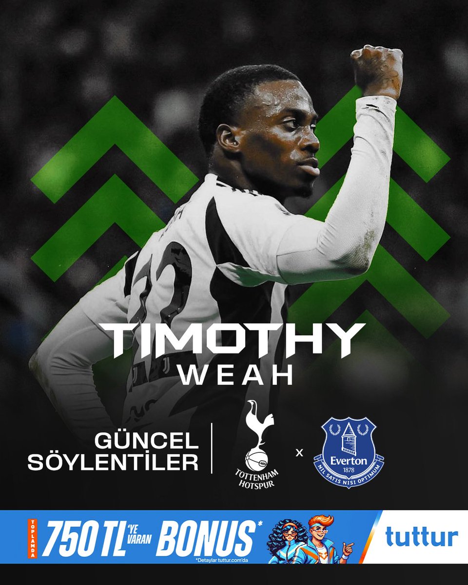 Tottenham ve Everton, Timothy Weah İçin Rekabette: Juventus Kararı