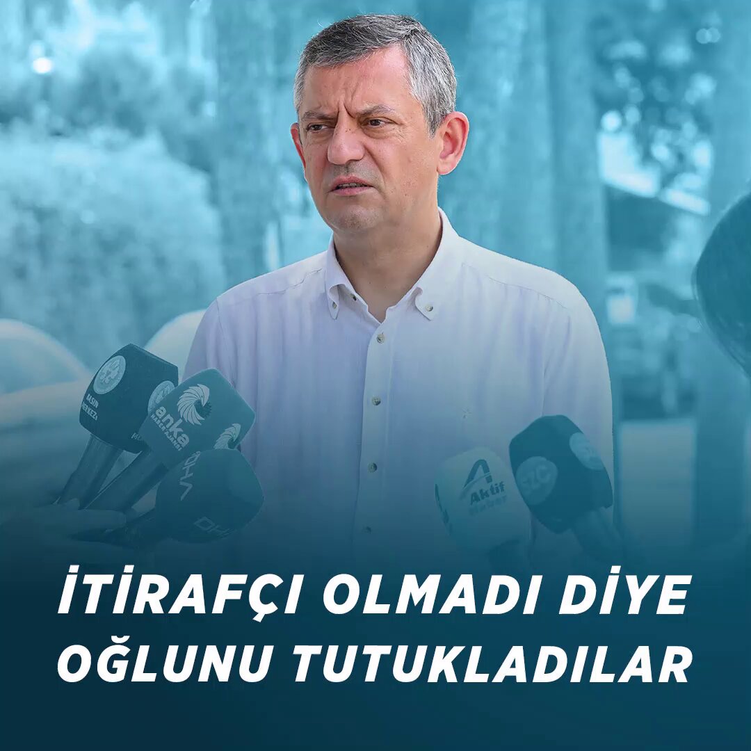 CHP Genel Başkanı Özgür Özel'den Fatih Keleş'in Tutuklanmasına İlişkin Açıklama