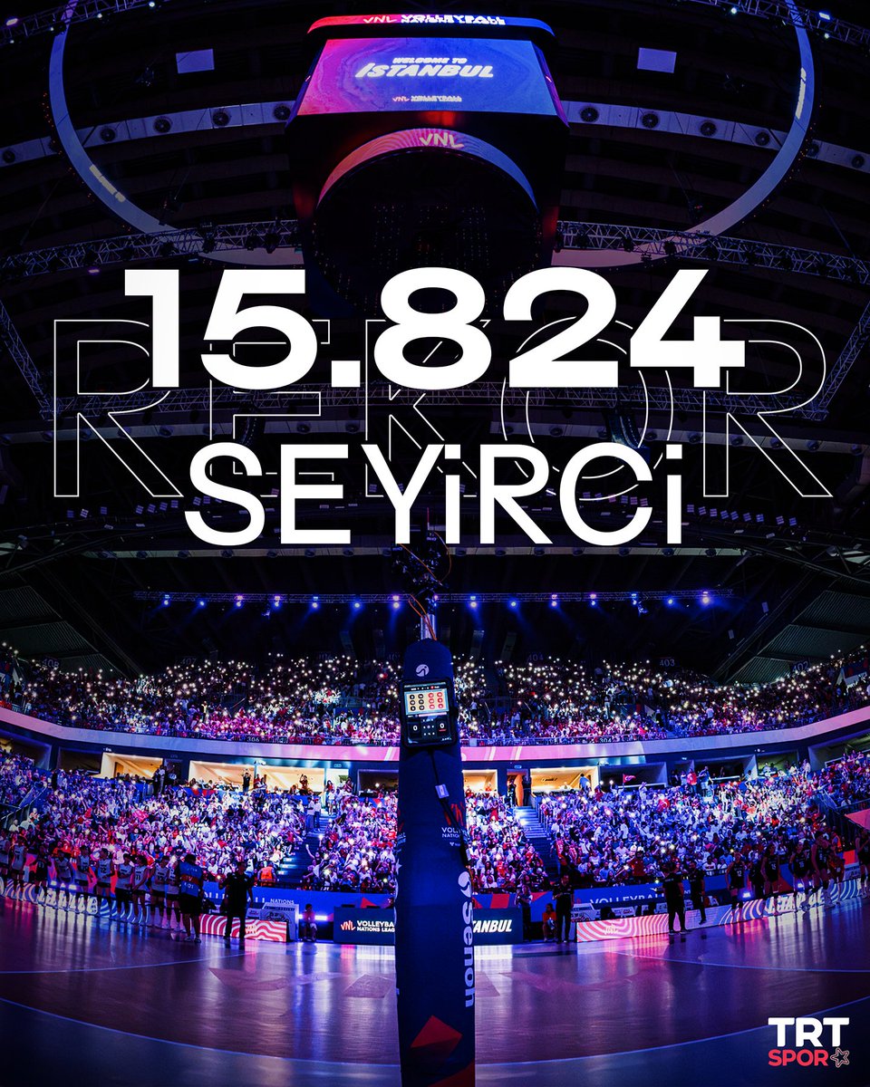 Türkiye Güney Kore Maçı Milletler Ligi Seyirci Rekorunu Kırdı