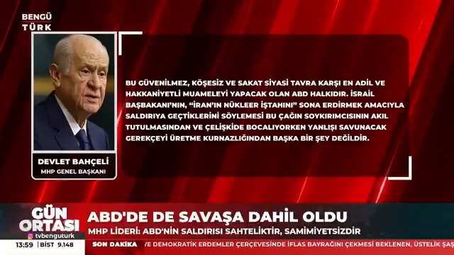 MHP ve Cumhur İttifakı'ndan Milli Değerlere Bağlılık Yemini