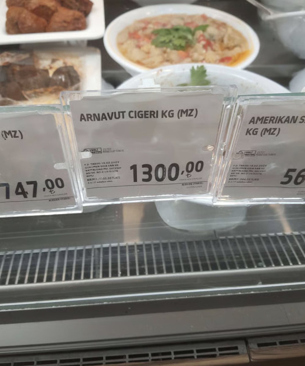 Migros'ta Mezelerin Fiyatları Tartışma Yarattı: Arnavut Ciğeri 1300 TL!