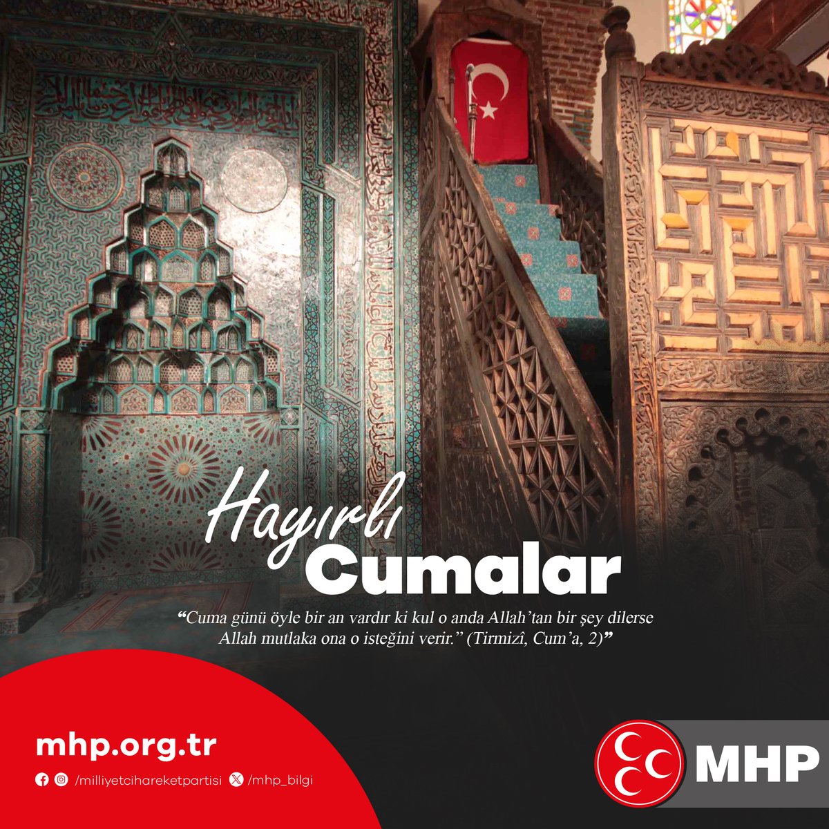 MHP'den Bilgi Paylaşımı: İnternet Gazeteciliği ve Hayırlı Cumalar Mesajı