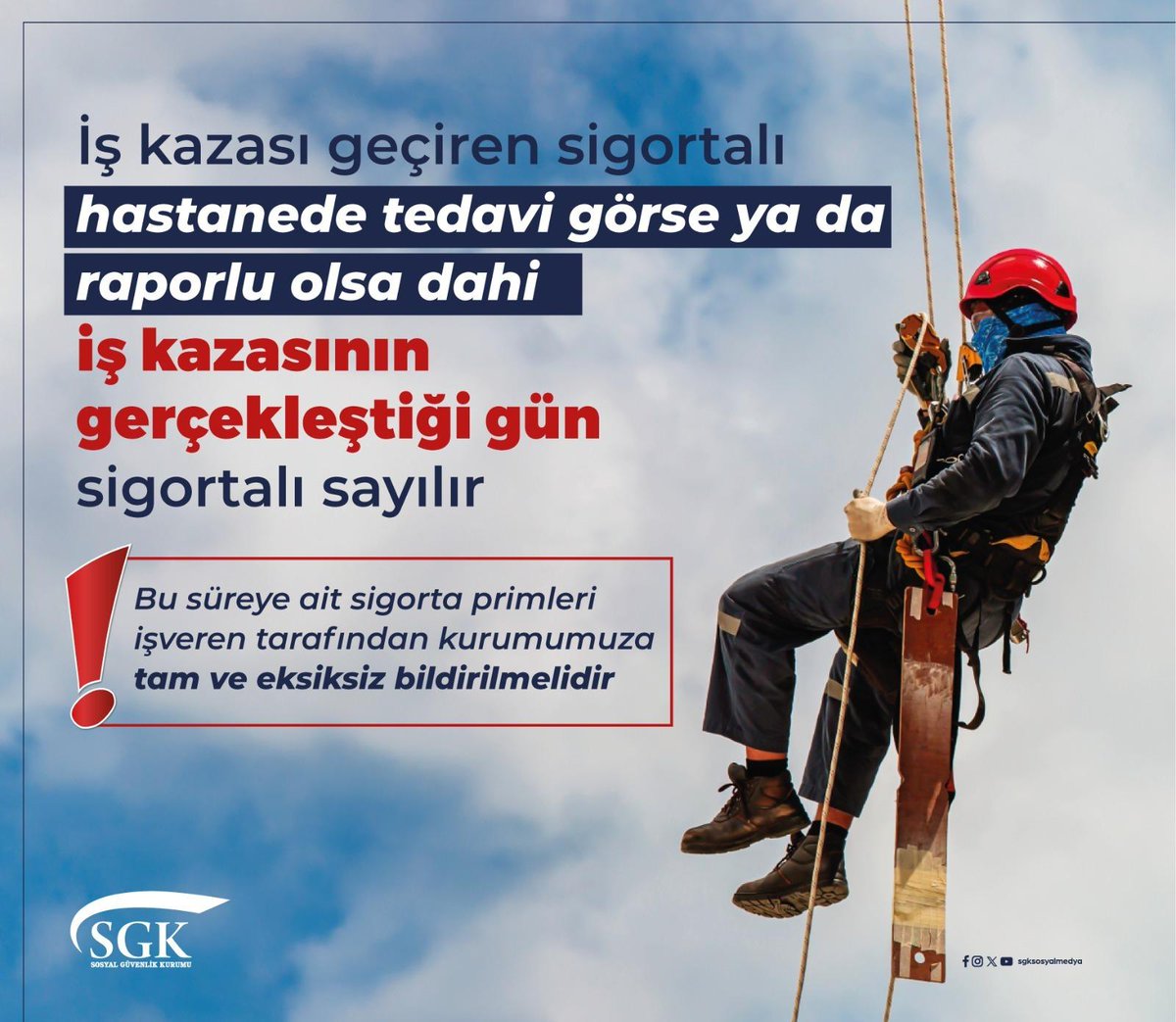 SGK'dan İş Kazası Primleri Uyarısı: Raporlu Günler de Sigortalılık Süresine Dahil