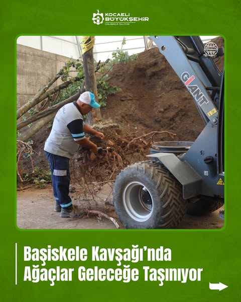 Kocaeli Büyükşehir Belediyesi Başiskele Kavşağı Projesi ile Trafiği Düzenliyor, Yeşil Dokuyu Koruyor