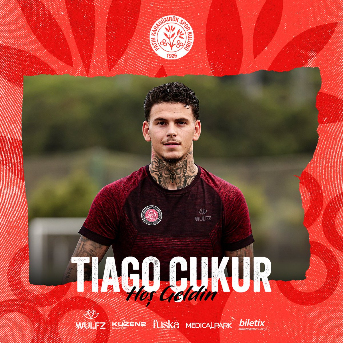 Fatih Karagümrük Tiago Çukur'u Transfer Etti