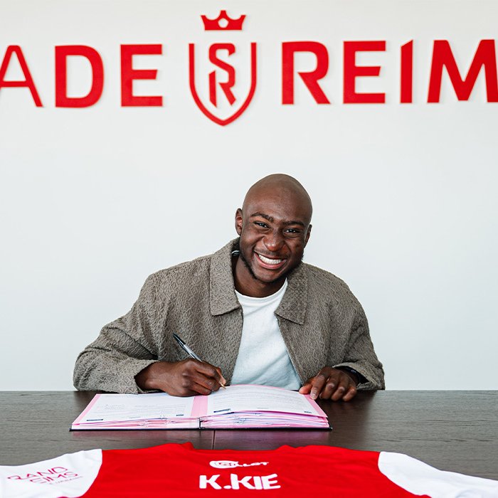 Reims, 16 Yaşındaki Khalil Liam Kie ile Profesyonel Sözleşme İmzaladı