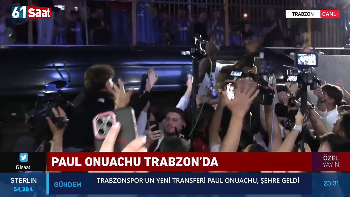Paul Onuachu Trabzonspor Taraftarını Sevindirdi: Üç Golle Galibiyeti Getirdi