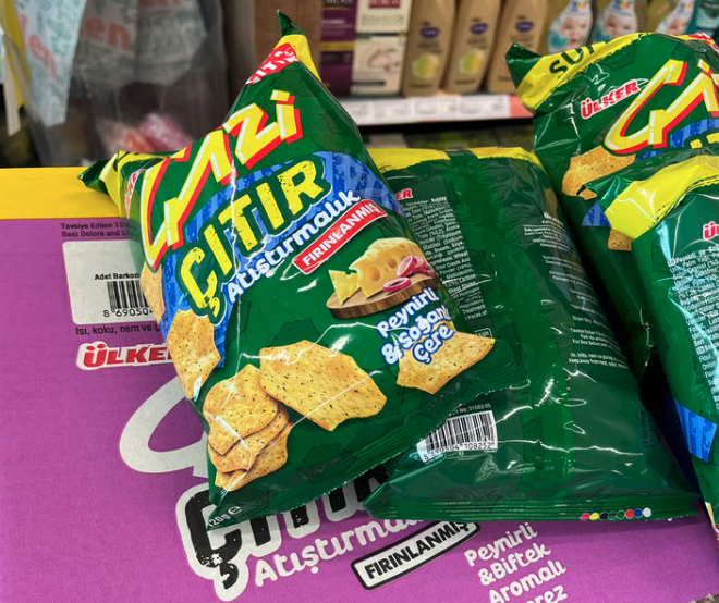 Ülker Çizi Kraker İçeriğinde Düşük Peynir ve Soğan Oranı ile Yapay Aroma Tespit Edildi