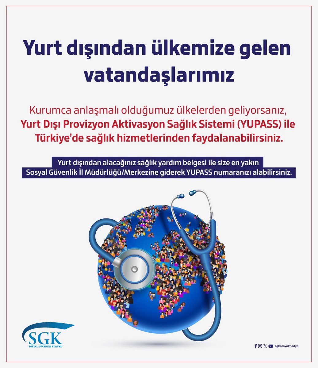 YUPASS ile Yurt Dışı Sağlık Hizmetlerine Erişim Kolaylaşıyor