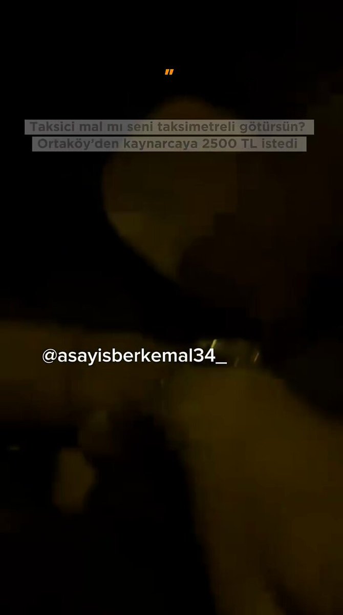 İstanbul'da Taksi Ücreti Skandalı: Taksiciden Yüksek Fiyat Talebi