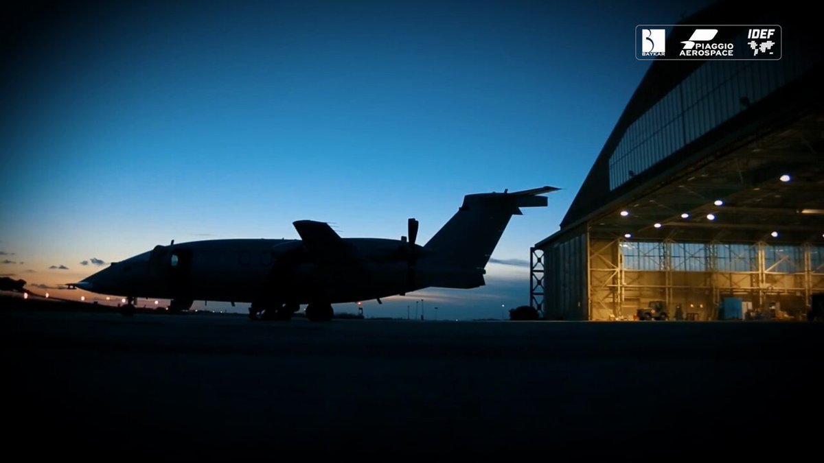 Baykar İştiraki Piaggio Aerospace IDEF Fuarı'nda Boy Gösterecek