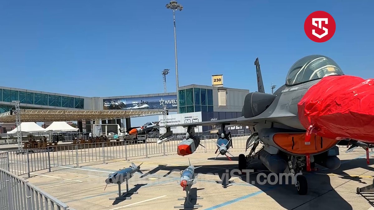 F-16'lar Yerli Füze ve Mühimmatlarla IDEF 2025'te Gösterilecek