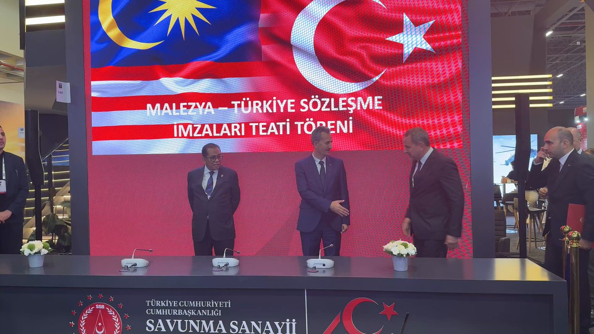 Türkiye ve Malezya Savunma Sanayi İşbirliği Güçleniyor: Sözleşme İmza Töreni Gerçekleşti