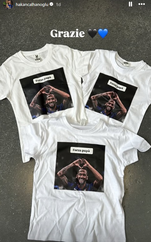 Hakan Çalhanoğlu'ndan Sosyal Medya Paylaşımı