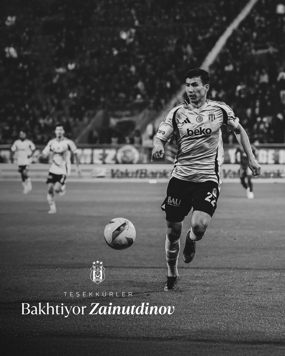 Beşiktaş'tan Transfer Açıklaması: Bakhtiyor Zaynutdinov Dinamo Moskova'ya Transfer Oldu