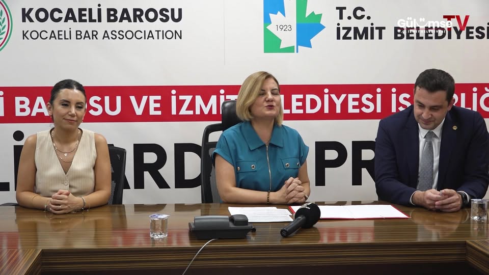 İzmit Belediyesi ve Kocaeli Barosu Adli Yardım Protokolü İmzaladı