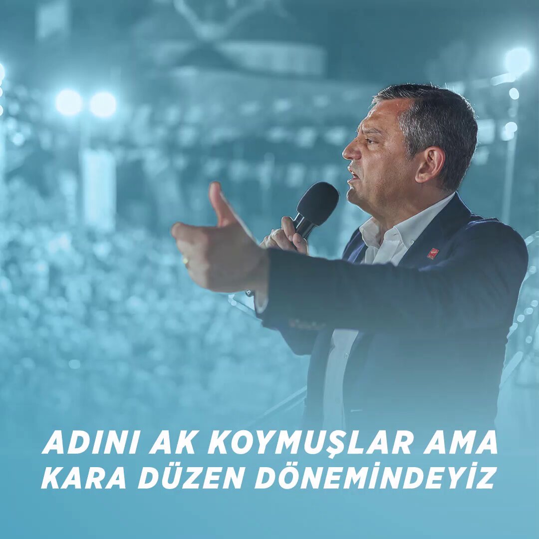 CHP Genel Başkanı Özgür Özel: AK Partili ve MHP'liyle Derdimiz Yok, Hesap Verecekler