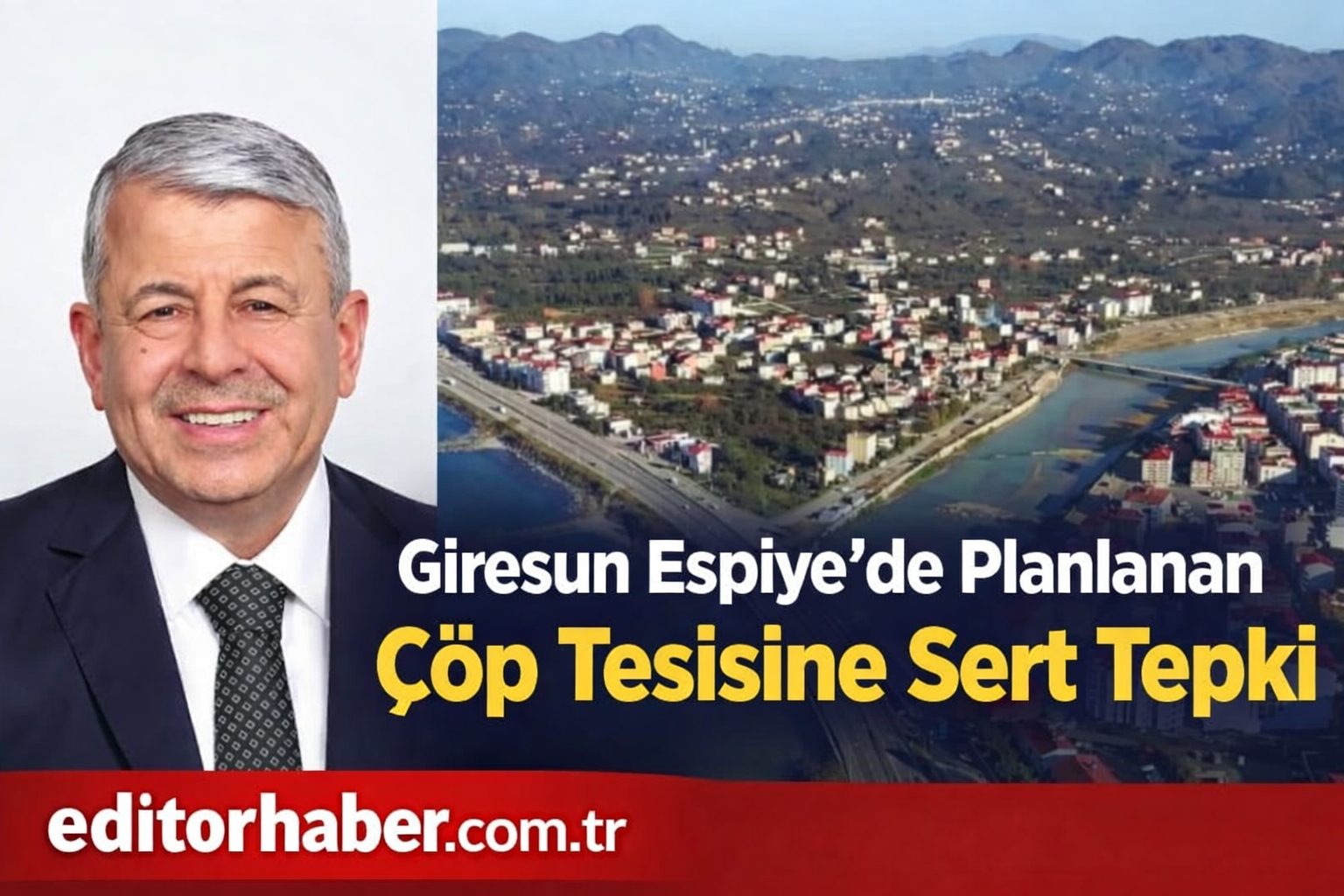 Eski Belediye Başkanı Mustafa Karadere’den Giresun Espiye’de Planlanan Çöp Tesisine Sert Tepki